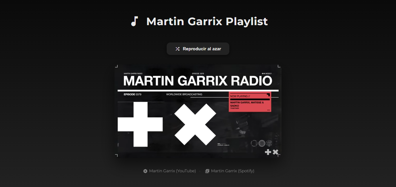 Martin Garrix Radio Random