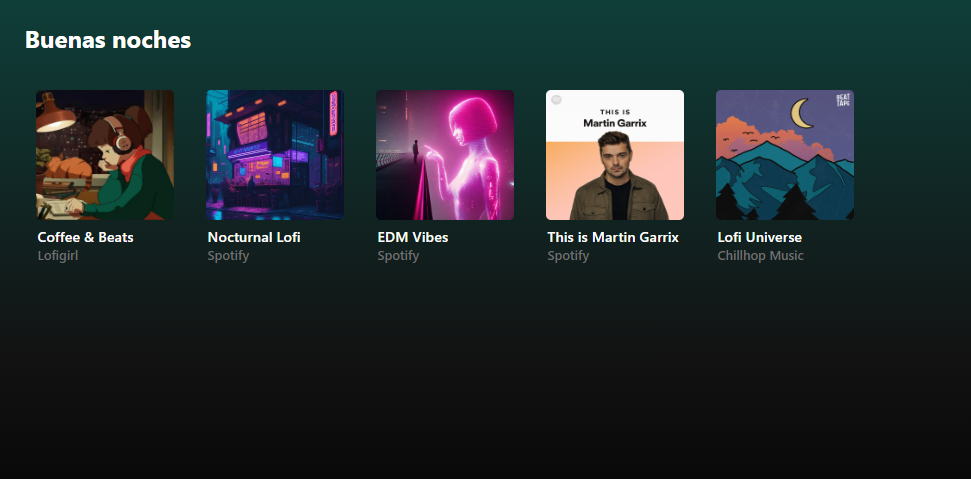 Spotify Clon